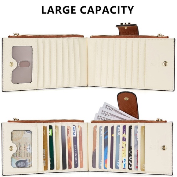 Bostanten Lnna Genuine Leather RFID Wallet - Cash Clutch - Picture 11 of 15